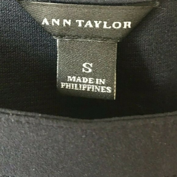 CLOSING SALE Stretch Navy Top w/ Button Detail - Picture 3 of 5